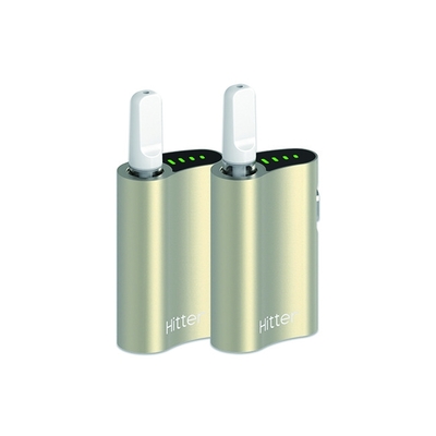 De regelbare Gebogen Kamer van de Voltagecbd Vape Batterij Metaal verwarmt 550mah 4.2V voor