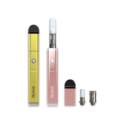 de Vlakke Vape Pen Rechargeable E Cig Batterij van 3.8V 500mah voor Hennepoliën