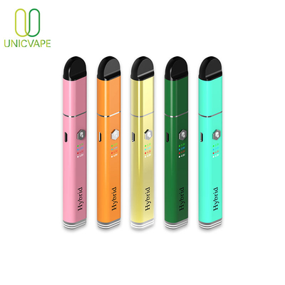 Verwarm van de de verstuiverpen van de Concentraatwas het Kwartsrol 650Mah van Cbd Hybride voor