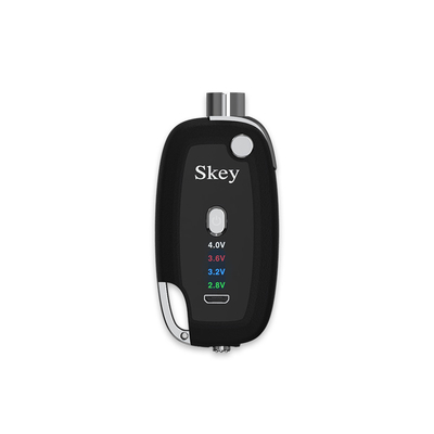 Verwarm de Zeer belangrijke FOB- Vape-Regelbare CBD Vape Batterij van het Batterijvoltage voor 510 Draadkarren voor